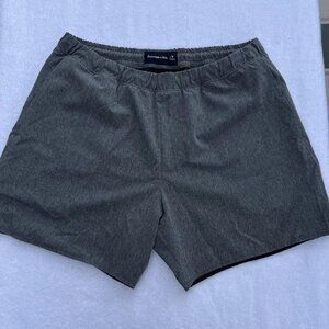 Abercrombie – Men’s 5” Saturday Shorts – Dark Gray – Medium